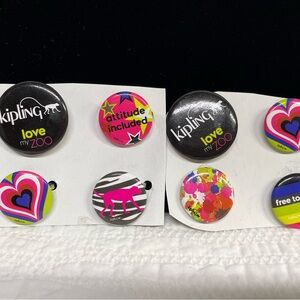Kipling Button pins